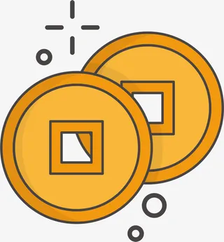 喜庆红色新年素材免抠