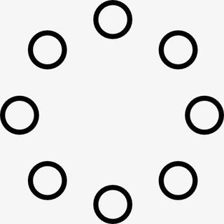 小圈子里形成一个圈图标免抠