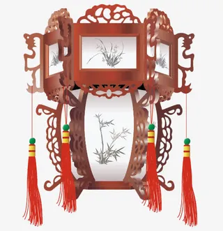 中国风灯笼免抠