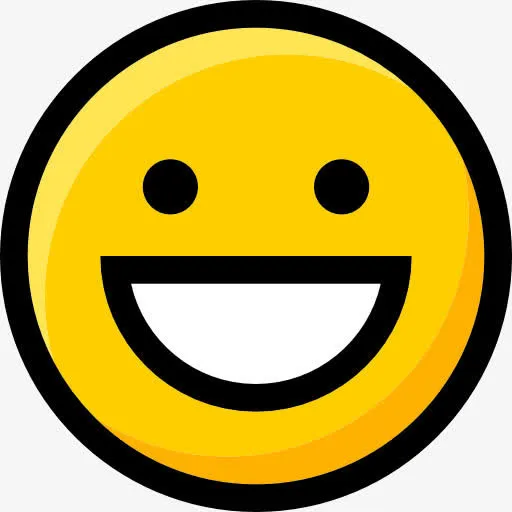 快乐的图标免抠