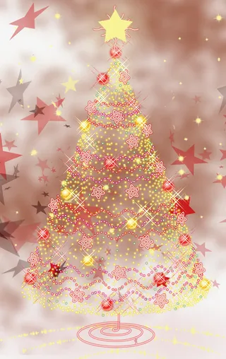 圣诞节元旦活动促销彩页免抠