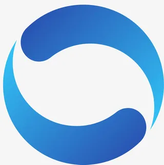 蓝色渐变颜色矢量图标免抠