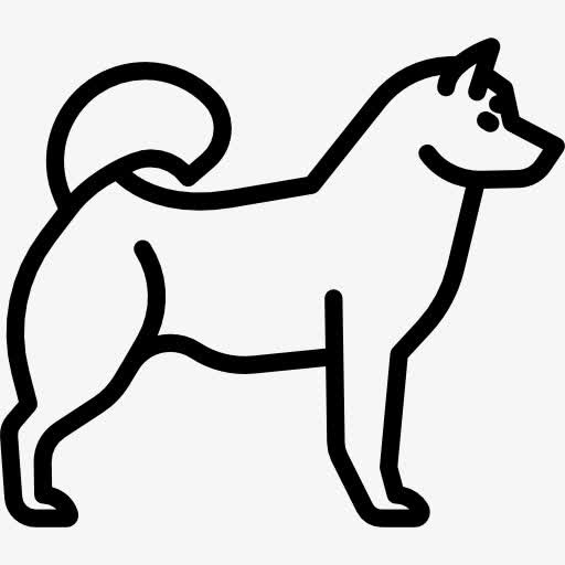 Husky 图标免抠