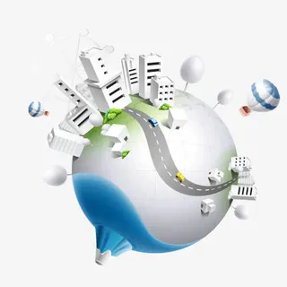 城市地球优设网免抠