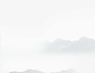 中国风山水免抠