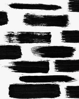 中国风水墨毛笔特效笔刷免抠