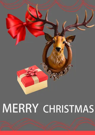 圣诞节拼贴画高清