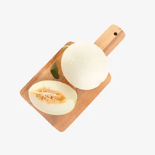 白色的香瓜设计素材免抠