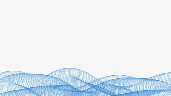 蓝色，曲线，名片，线性光，弯曲线条免抠