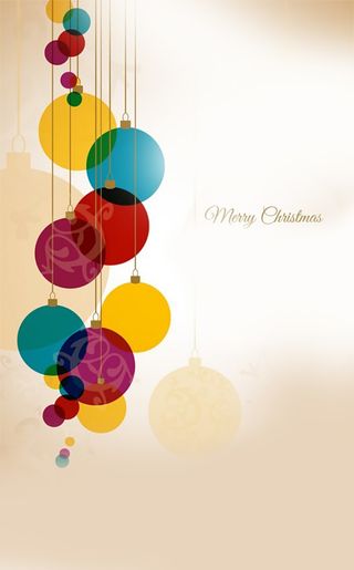 圣诞节米色H5背景图高清