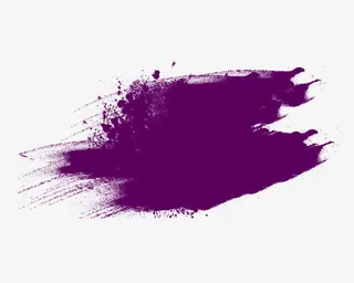 紫色墨迹免抠