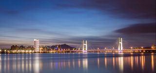 城市建筑商务淘宝海报背景高清