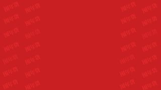 大红色年货节海报免抠