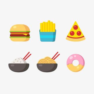 美食小图标免抠