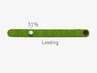 绿色草地读条免抠