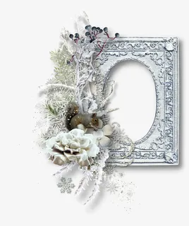 欧式复古梳妆镜免抠