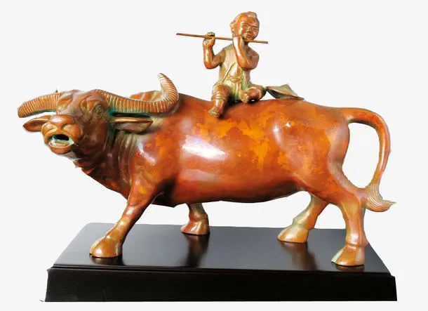 牧童吹短笛免抠