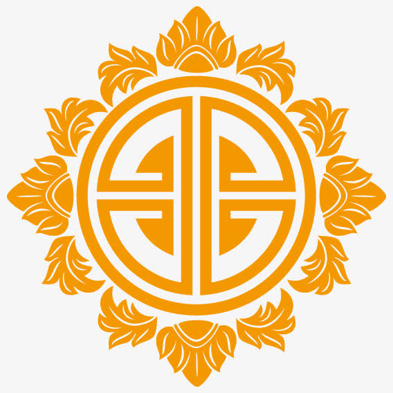 对称花纹矢量免抠