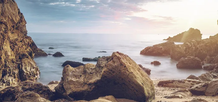 大海礁石banner高清