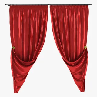 舞台帷幕装饰免抠