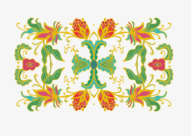 底纹花边框免抠