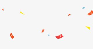 红色的漂浮物免抠