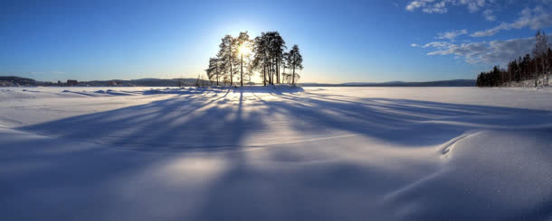 雪地背景