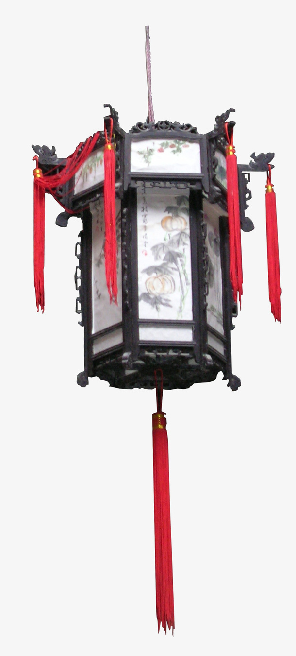 古时候的吊灯免抠
