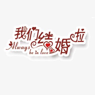 我们结婚啦免抠