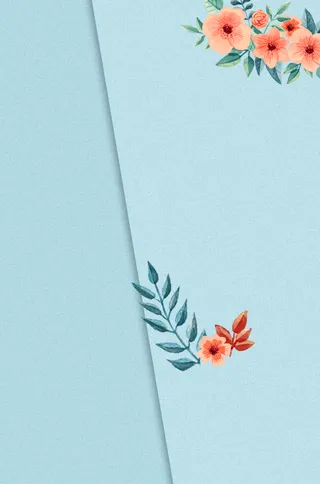 秋冬新品上市简约花纹高清