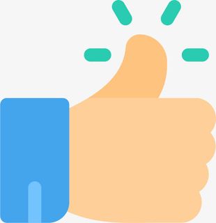 可爱竖大拇指图标免抠
