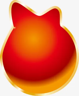 矢量红色钱包装饰免抠