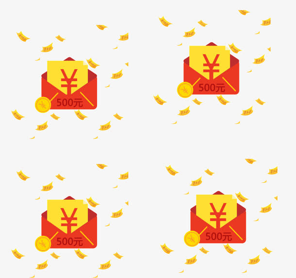 漂浮红包免抠