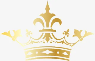 金色闪耀皇冠免抠