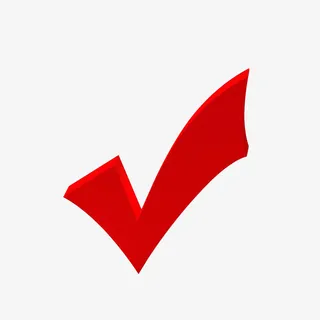 红色正确符号素材免抠
