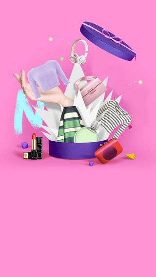 淘宝618促销展板背景图高清