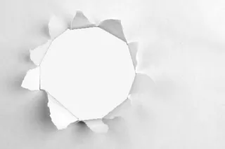 手绘白纸窟窿免抠