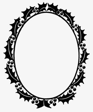 精美花纹边框免抠