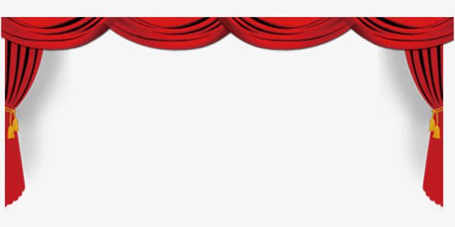 红丝绸红布免抠