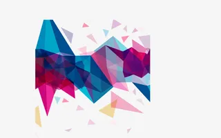 时尚几何海报装饰元素免抠