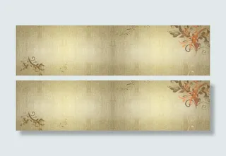 茶叶茶文化茶中国风棉麻纹理花纹背景banner