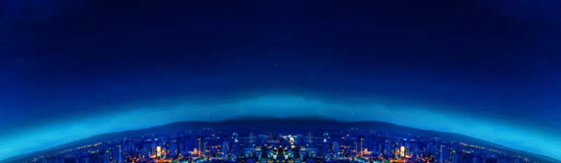 蓝色夜空淘宝海报背景