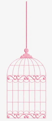 吊绳鸟笼免抠
