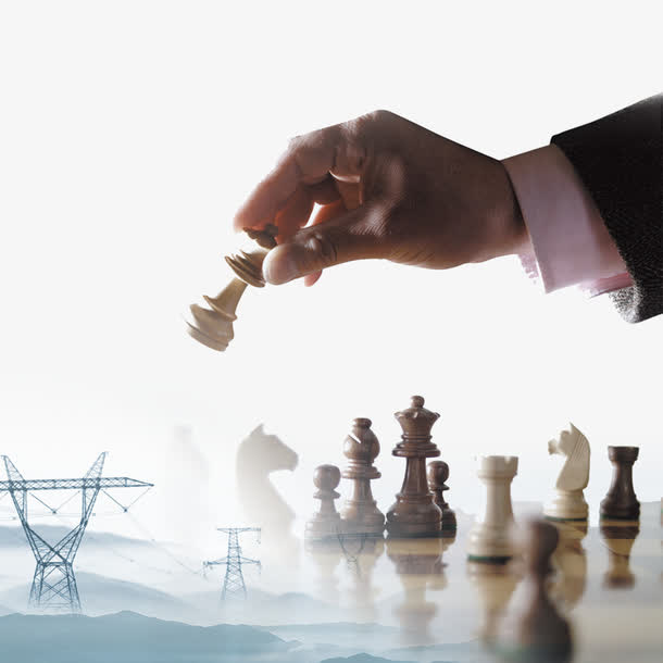 棋局下棋免抠