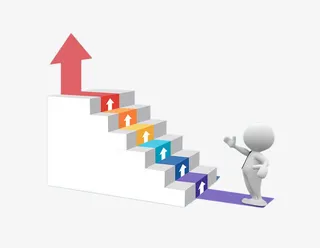 商业上升元素免抠