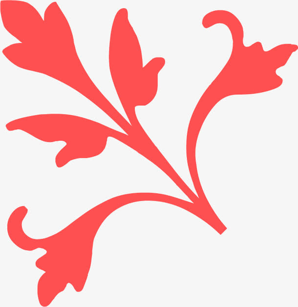 中国风花朵装饰素材免抠