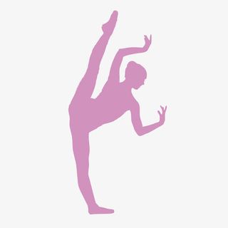 矢量紫色高抬腿人体曲线免抠