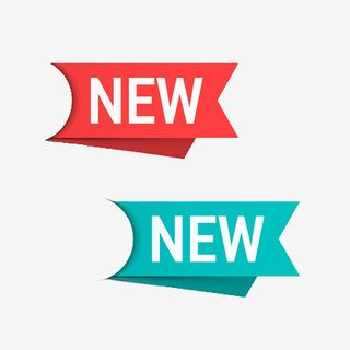 新品上市标签免抠