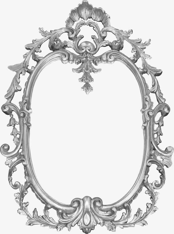 镜子边框免抠