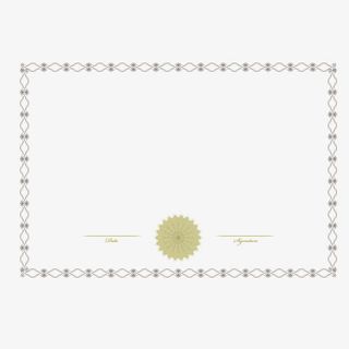 合格证模板边框免抠